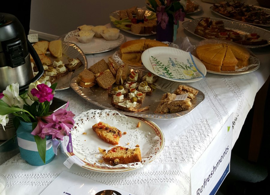 Delicious food provided by The Pantry for our Garden Party 2016