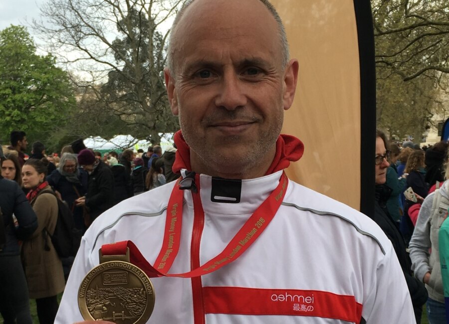 Hospices Hero Notches Hat Trick At London Marathon